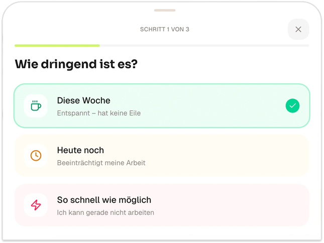 Media8 Helpdesk – Priorisierung